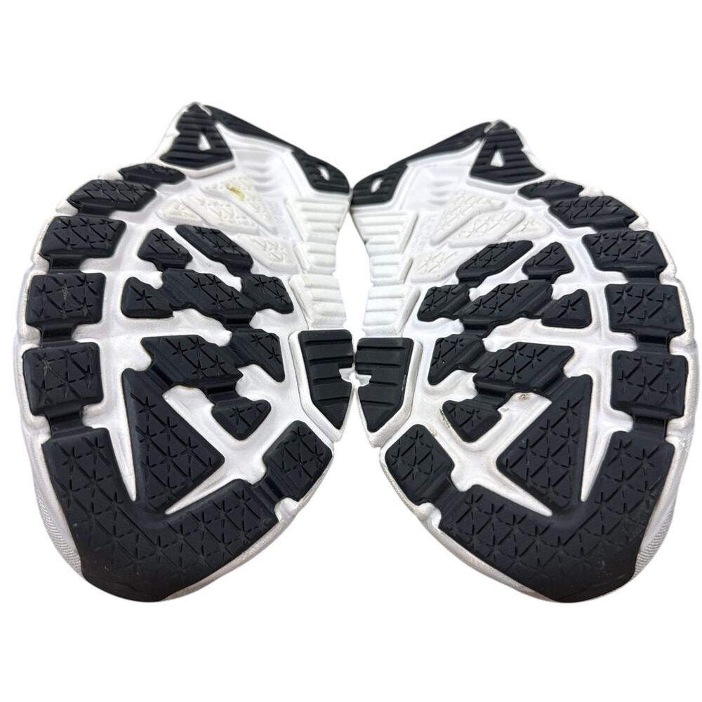 Hoka Arahi 6 Women 9.5 B Harbor Mist Silver Running Shoes Sneaker Aetrex Insoles - Picture 10 of 13